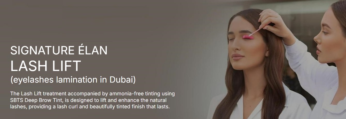 Eyelash Lamination: How Lash Lift is Done in Beauty Salons in Dubai